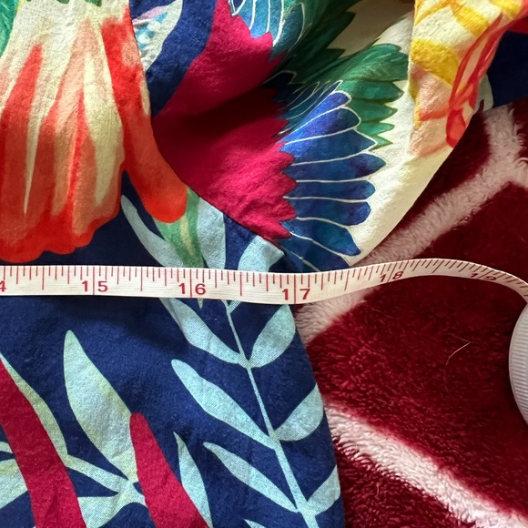 NWOT Farm Rio Anthropologie Kaia Top XS - Picture 9 of 12